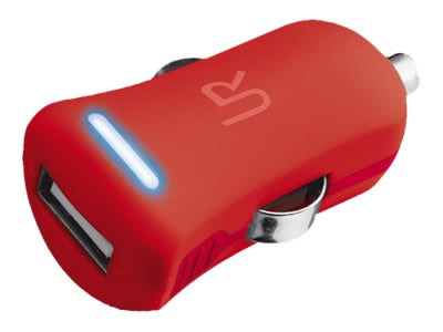 Trus Smartphone Car Charger  Red